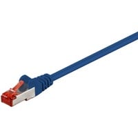 Patchkabel CAT6 S/FTP (PiMF) dunkelblau, 50 Meter, doppelt geschirmt