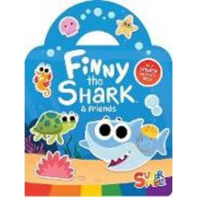 Super Simple Finny the Shark & Friends Jelly Sticker Playset (Includes 20 Reusable Stickers!), Gebundene Ausgabe von Super Simple & Dover
