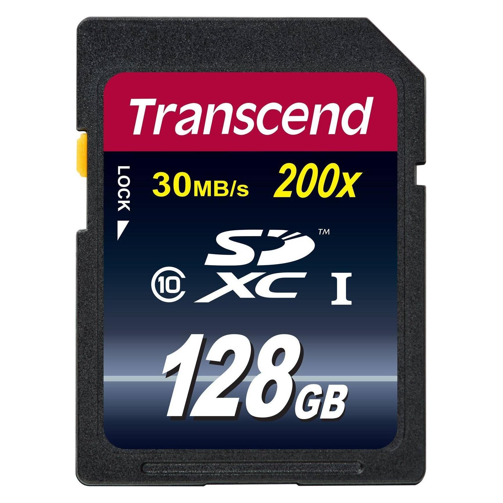 Transcend SDXC Ultimate 200x (128 GB, SDXC, U1, UHS-I) (TS128GSDXC10)