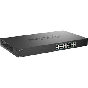D-Link Switch DMS-1016/E, unmanaged, 16-Port, 2,5 Gbit/s
