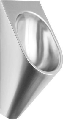 Franke Campus Wandurinal CMPX538 aus Edelstahl mit Spritzkopf und Montageleiste