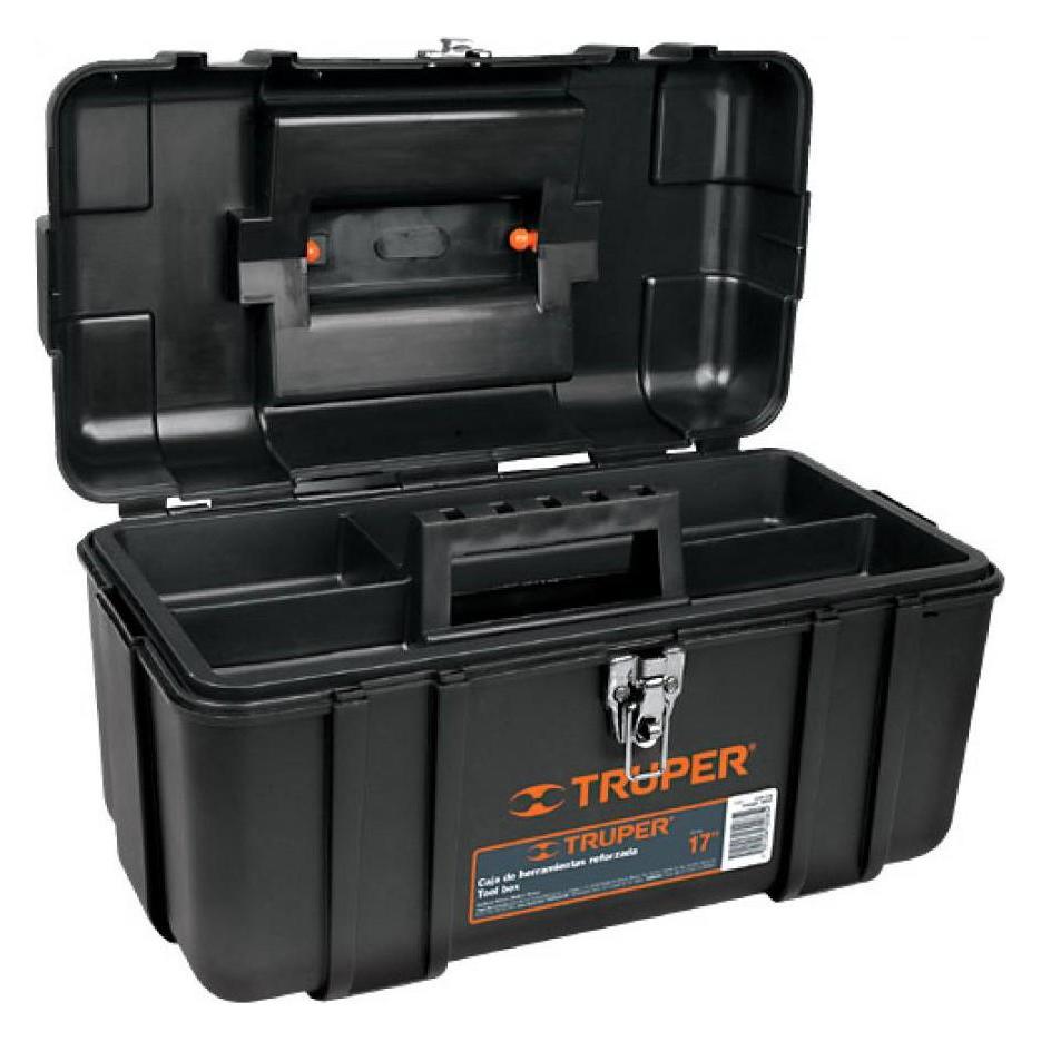 Truper Plastic tool box 432x241x229mm. 19656 (CHP-17X)