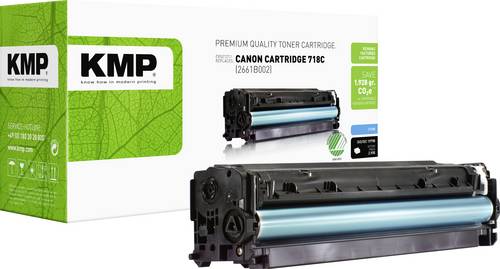 KMP Tonerkassette ersetzt Canon 718 Kompatibel Cyan 2900 Seiten C-T20