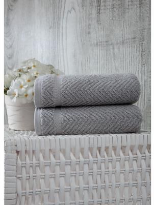 Ozan Premium Home 100% Turkish Cotton Maui Collection Luxury Hand Towels (Set of 2)