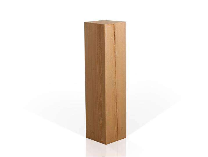 Blumensäule / Dekosäule, Material Massivholz, Fichte massiv