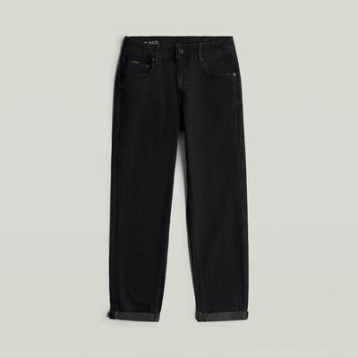 Boyfriend-Jeans G-STAR "KIDS, KATE BOYFRIEND G", Mädchen, Gr. 16 (164), N-Gr, schwarz (pitch schwarz), Denim/Jeans, Obermaterial: 100% Baumwolle, boyfriend fit lang, Jeans, im 5-Pocket-Design, Baumwoll-Denim