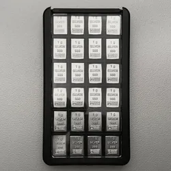 Silber-Box (24x1g Ag) "CombiPurse" Edelmetall-Set