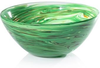 Zodax Delphine Glass Serving Bowl