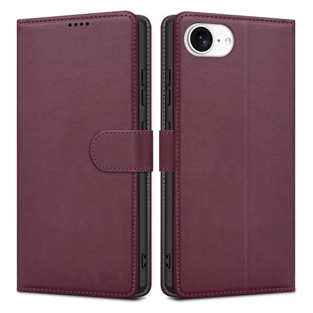 Reach Case Fancy Geldbörse für Xiaomi Redmi 14C/Redmi A4/Poco C75 in Burgunderrot (Xiaomi Poco C75, Xiaomi Redmi 14C, Xiaomi Redmi 4) (66068272)