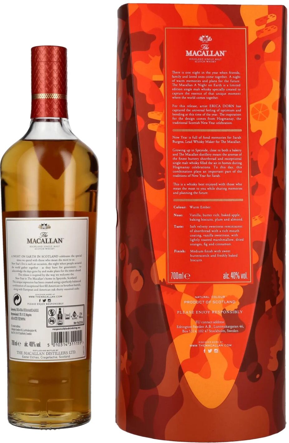 The Macallan Whisky The Macallan A NIGHT ON EARTH IN SCOTLAND 2021 40% Vol. 0,7l in Geschenkbox