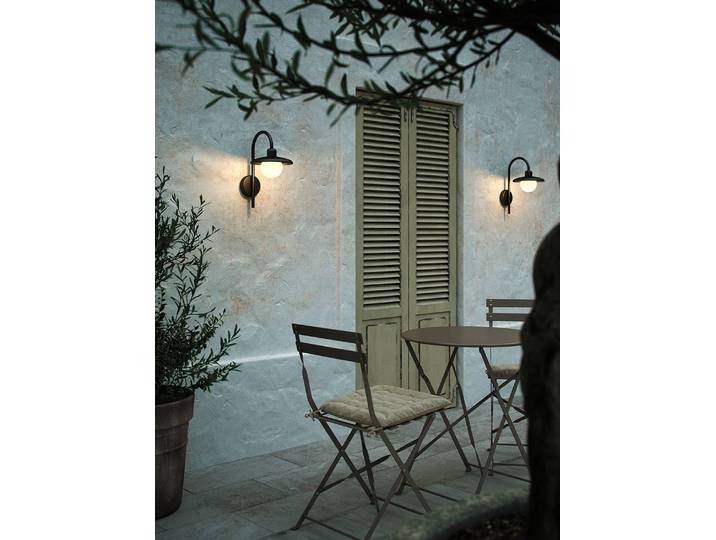 Applique murale Berlo 21 x 39 x 31cm Noir