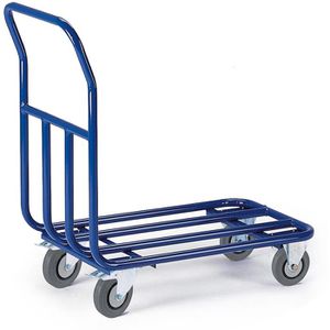 Rollcart Transportwagen Rohr-Magazinwagen, 03-4525, 800 x 500 mm, mit Feststellbremse, Tragkraft 250 kg