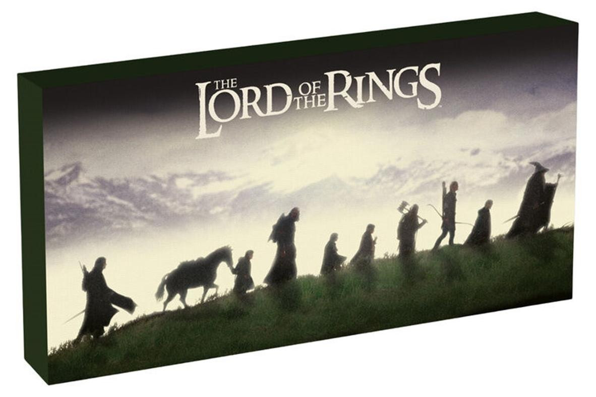 Lord of the Rings Pyramide LED-decoratie, Transparant Canvas