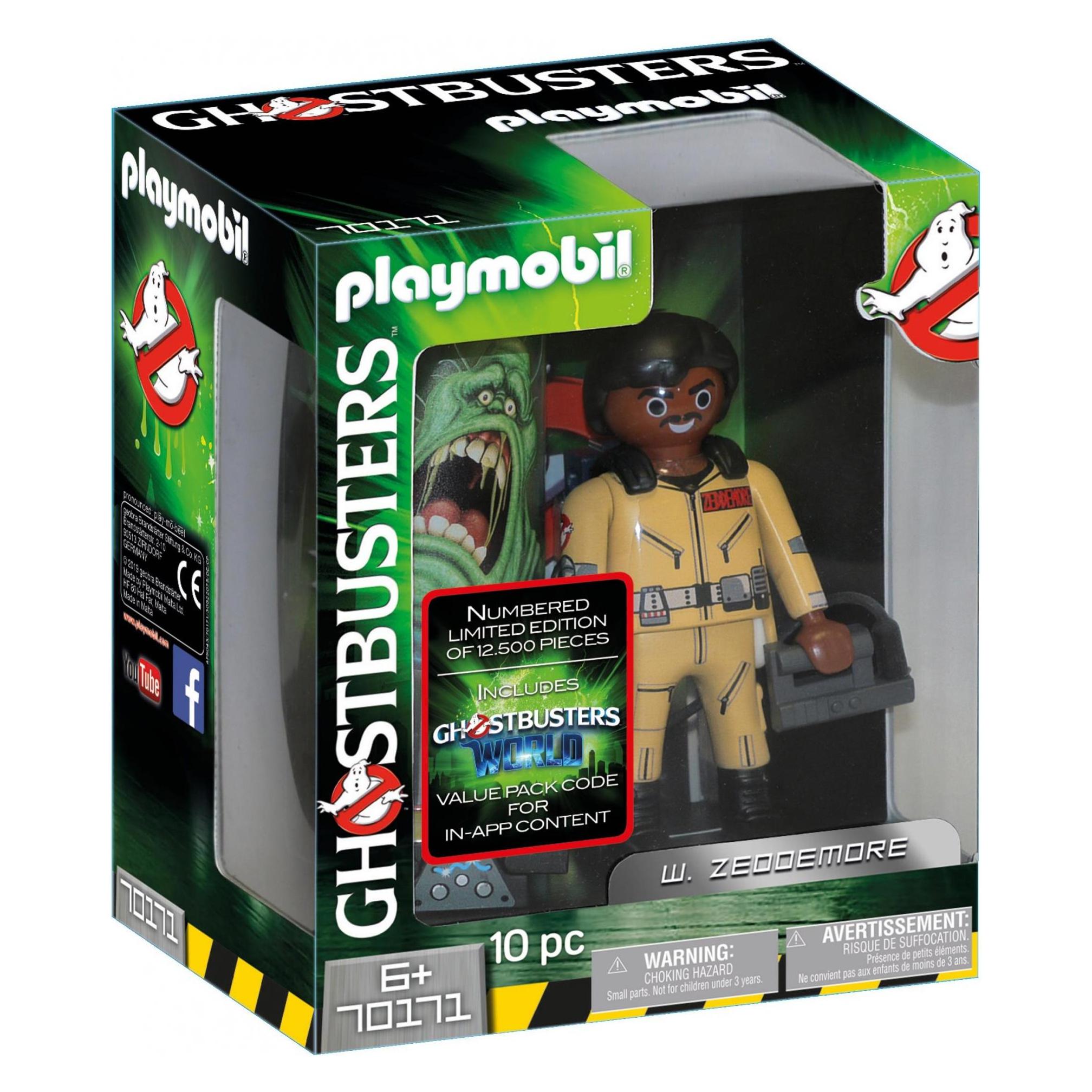Playmobil Ghostbusters Sammlerfigur W. Zeddemore (70171, Playmobil Ghostbusters) (70171)