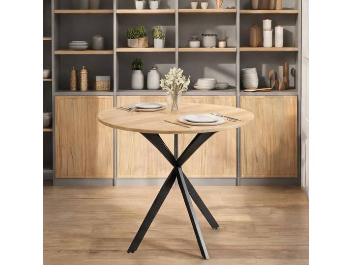 31.5 in and 2 places Dining Tables with Montage simple: table à manger ronde 80 cm
