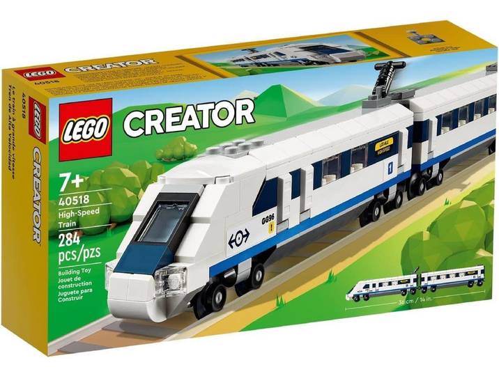 LEGO® Creator 40518 Hochgeschwindigkeitszug Spielbausteine, (284 St)
