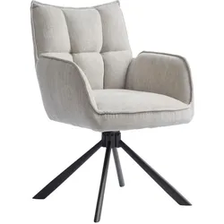 2er-Set Stuhl Marilla Stoff Linen