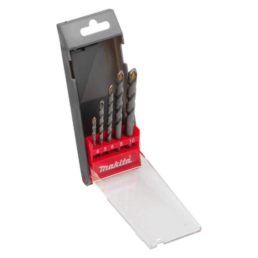 Makita Stein-Spiralbohrer-Set 5teilig (D-05175)