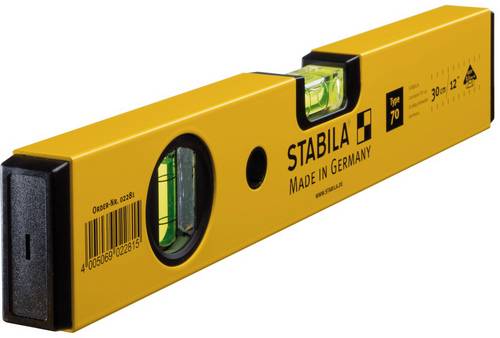 Stabila Type 70 2281 Leichtmetall-Wasserwaage 30 cm