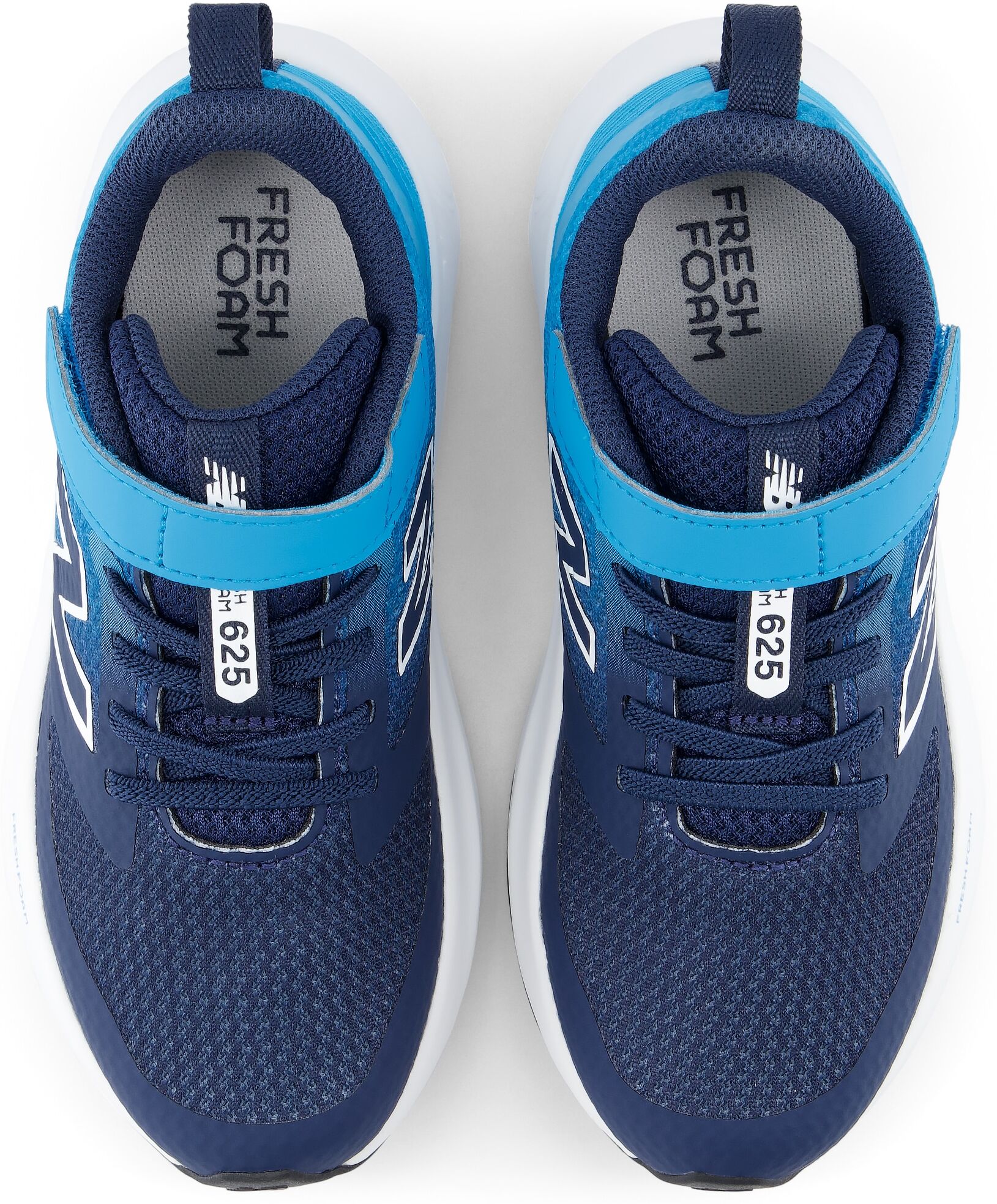Laufschuh NEW BALANCE "625", Jungen, Gr. 35, blau (nb navy, altitude), Synthetik, Textil, Schuhe Laufschuh, für Kinder nb navy, altitude 35