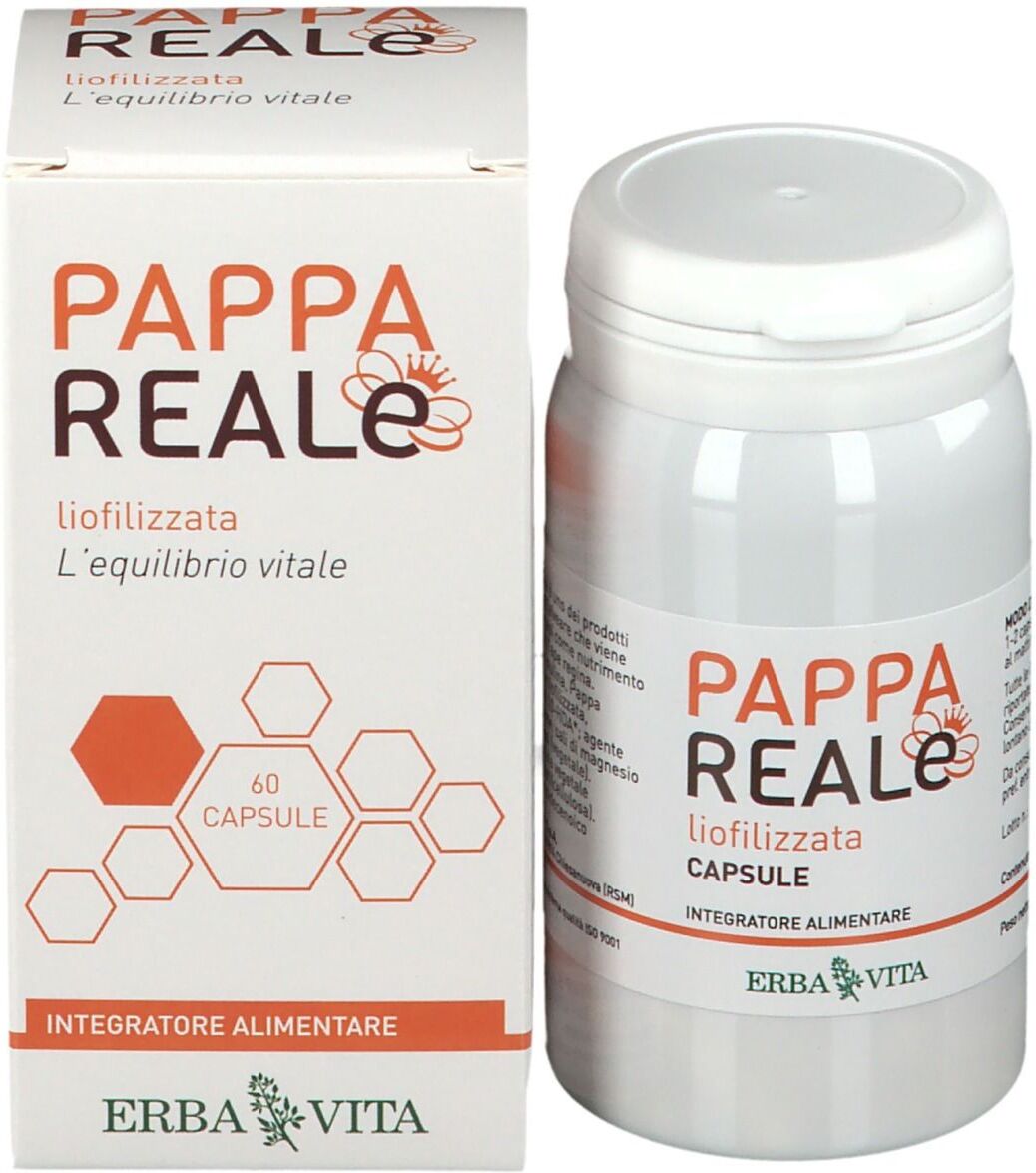 Erba Vita Pappa Reale Liofilizzata, 60 capsule