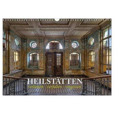 Heilstätten - verlassen und vergessen (Wandkalender 2027 DIN A3 quer), CALVENDO Monatskalender