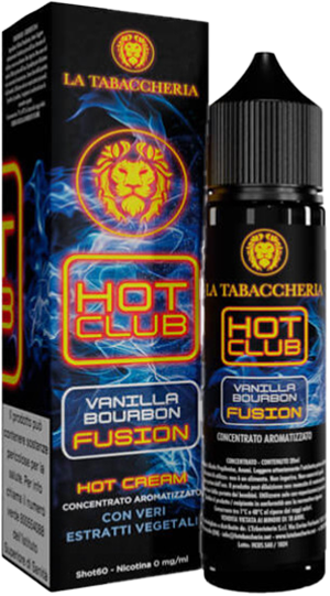 La Tabaccheria Vanilla Bourbon Fusion Hot Club Liquido Shot 20ml Crema Vaniglia