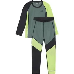 COLOR KIDS Color Kids Kinder Unterwäscheset Colorblock, Größe 152 in Grün Grün