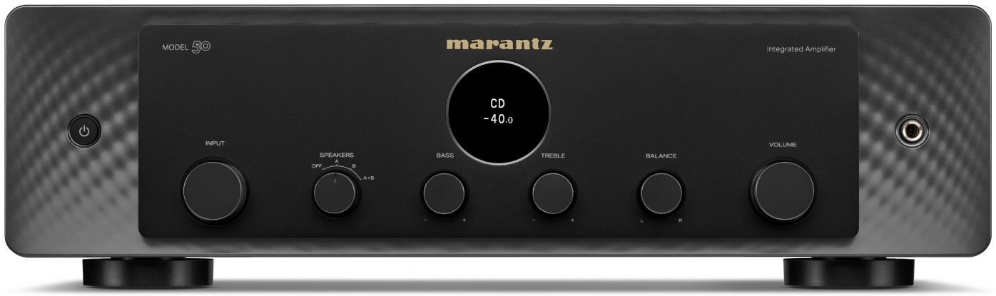 Marantz Model 50 2-kanals stereoförstärkare Silver/Guld
