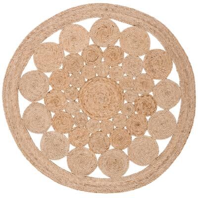 SAFAVIEH Handmade Natural Fiber Kert Casual Jute Rug