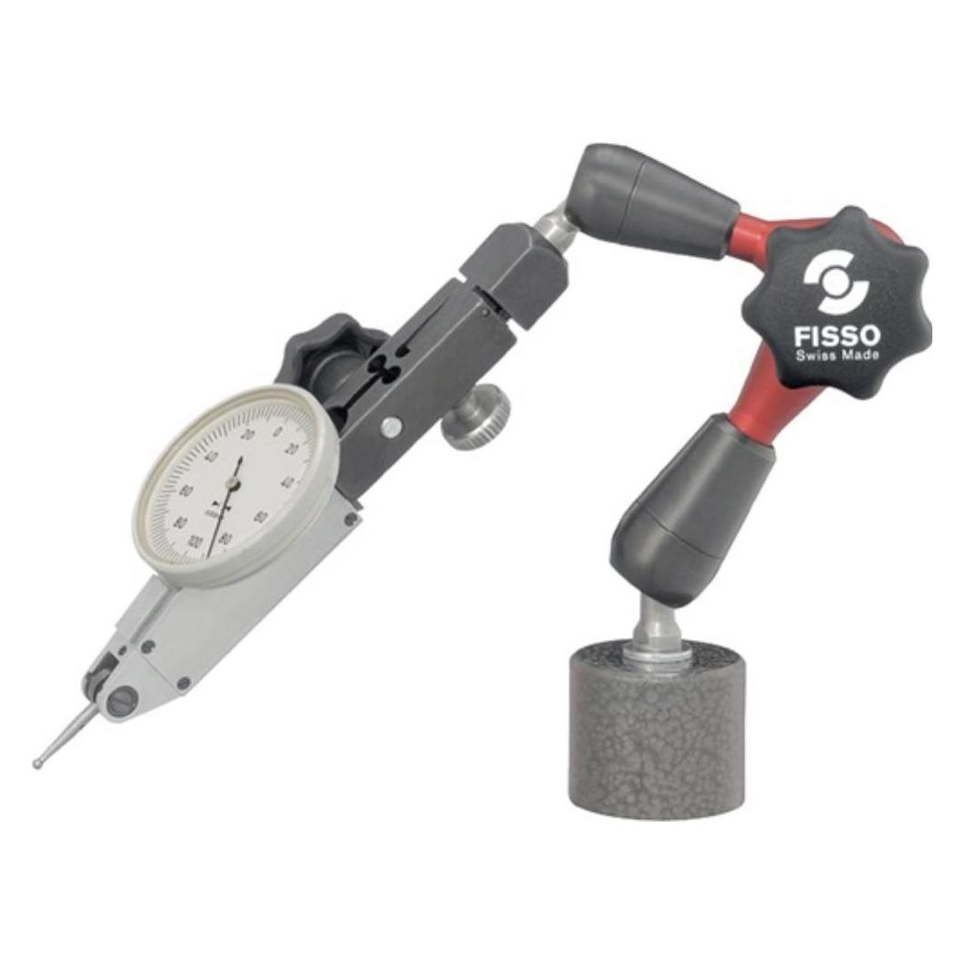 Fisso Magnetmessstativ STRATO-LINE Aktionsradius 130 mm Gesamthöhe 210 mm Haftkraft 300 N (570-2600)