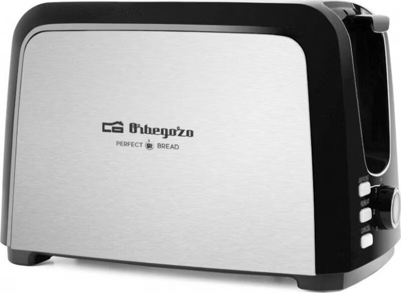 Orbegozo To 3060 Tostadora 750w Con 2 Ranuras Y Acero Inoxidable Talla Única Unisex