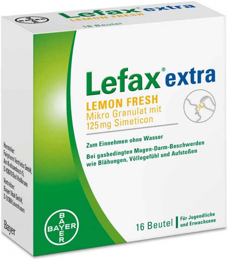 Lefax extra Lemon Fresh Granulat 16stk