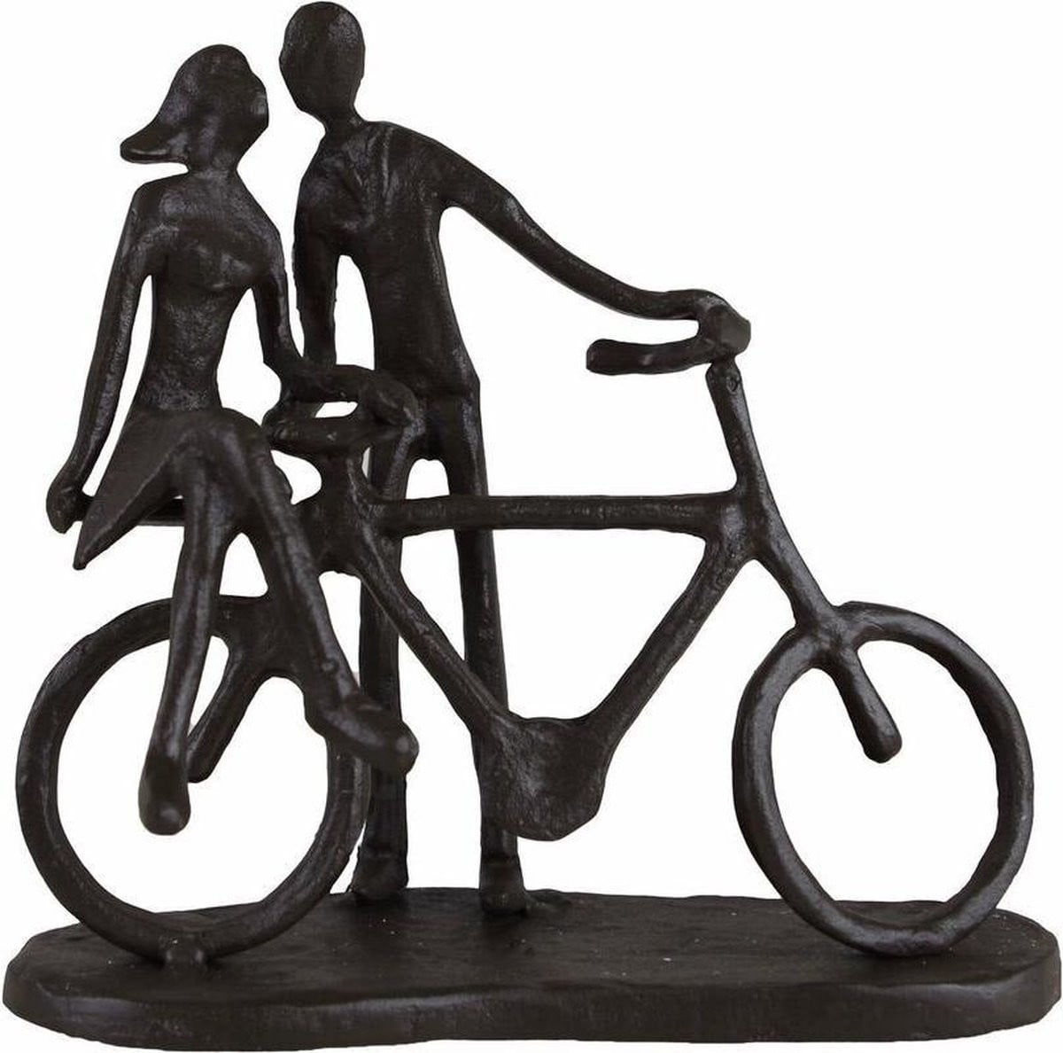 Gilde Sculptuur Liefde Komt Met Bagage