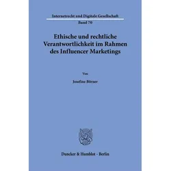 Börner:Ethische und rechtliche Verantwo, Fachbücher von Josefine Börner