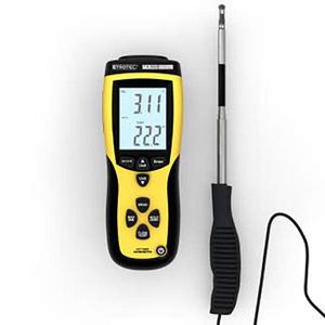 Trotec Anemometer 3510004005, TA300, mit Hitzdraht, bis 25 m/s, mit Thermometer