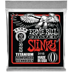 Ernie Ball Skinny Top Heavy Bottom Slinky Coated 3115 .010-052 - Saiten E-Gitarre