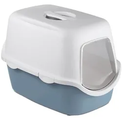 Zolux Toilet with filter for cats Cathy, blue (Katzenklo geschlossen), Katzenklo