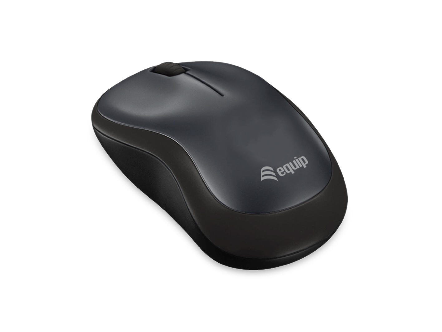 Equip kabellose Komfort-Maus, schwarz 245111