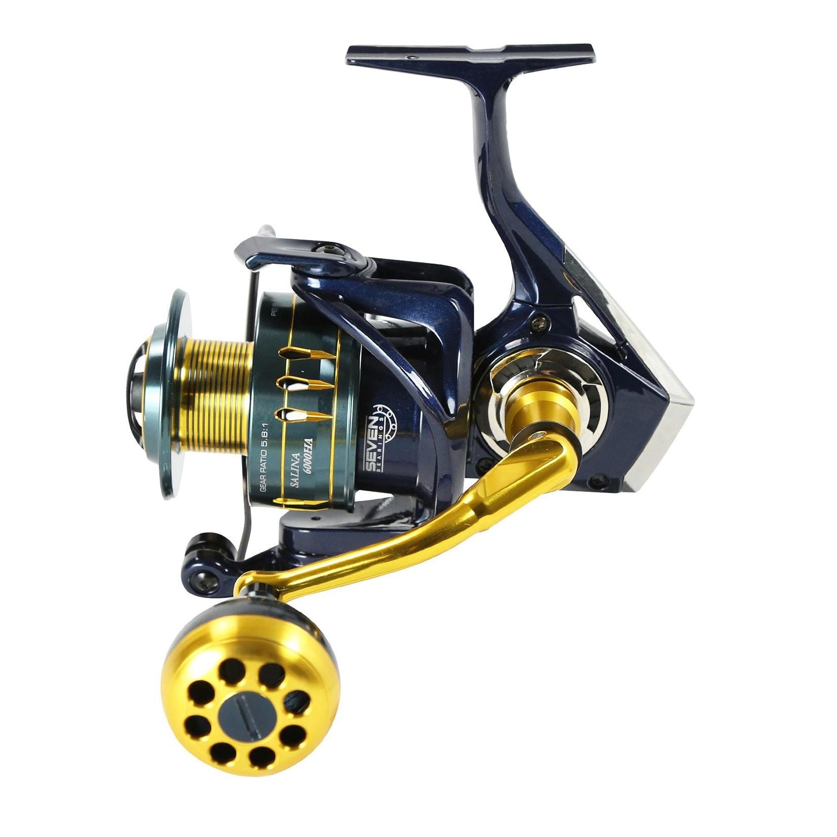 Okuma Salina 8000 Spin 5.4:1 Meeres-Spinnrolle