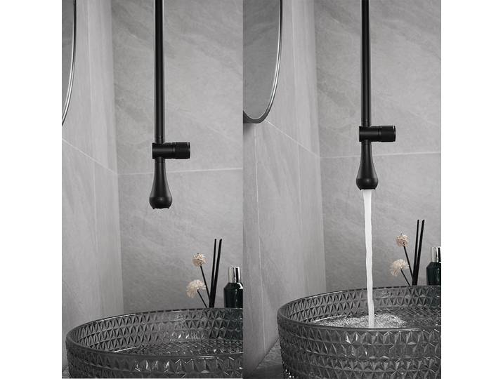 Robinet de plafond supérieur chaud et froid, robinet monté au plafond, Type goutte à goutte, salle de bains, mélange d'eau chaude et froide