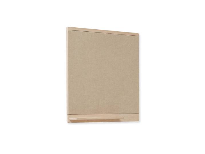 Form & Refine - Rim Pinwand, 75 x 75 cm, Eiche weiss pigmentiert