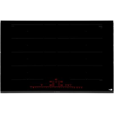 BOSCH Flex-Induktions-Kochfeld, schwarz, B:81,6cm H:5,1cm T:52,7cm, Kochfelder, Flexibel kochen mit extra viel Platz & Bratsensor gegen Anbrennen