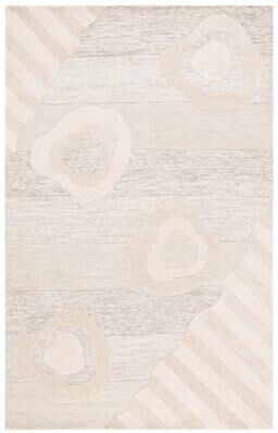 SAFAVIEH Handmade Fifth Avenue Asuka Mid-Century Modern Wool Rug