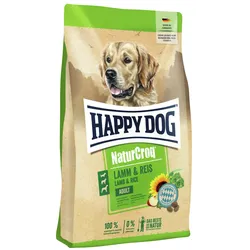 HAPPY DOG NaturCroq Lamm & Reis Hundetrockenfutter 1 Kilogramm