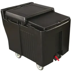 ETERNASOLID Thermoisolierter Eiswagen - BASICLINE, Schwarz  ( 175 Liter )
