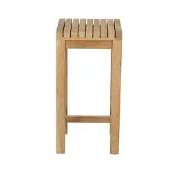 Jan Kurtz, Hocker, Blumenhocker SAMOA FLOWER, Teak natur (25 x 25 x 80 cm)