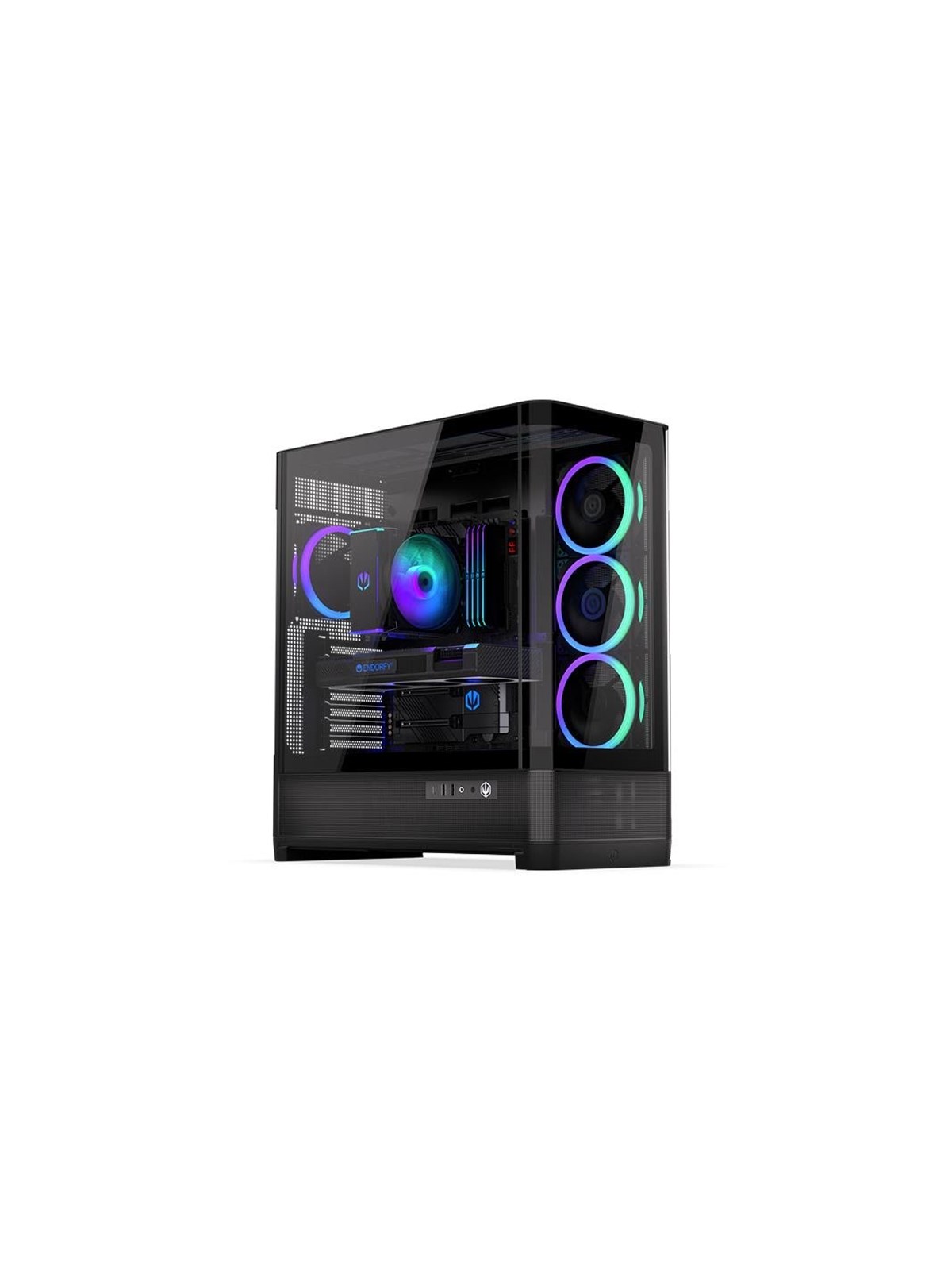 ENDORFY Aquarius 8000 Corona - Gehäuse - Miditower - Schwarz