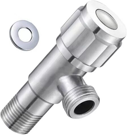 INF 304 Edelstahl Eckventil mit Kupferkern & Spindel