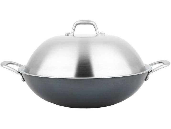 Carl Schmidt Sohn Wok Altena, Eisen, Ø 36 cm, mit Deckel